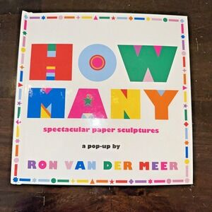 How Many Pop-Up Book Ron van der Meer Spectacular Paper Sculptures 0385613378